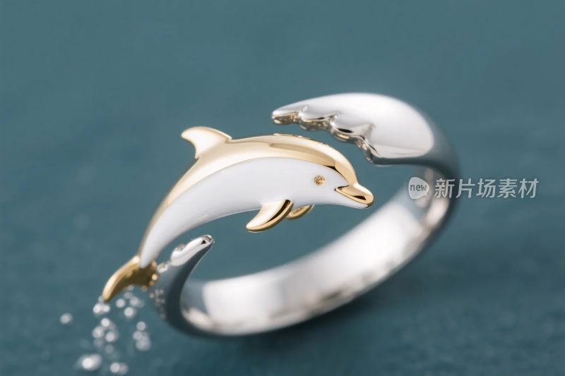 海豚造型珠宝设计
