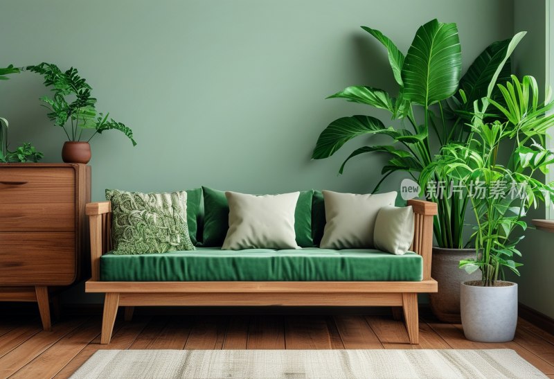 绿植家具和谐搭配