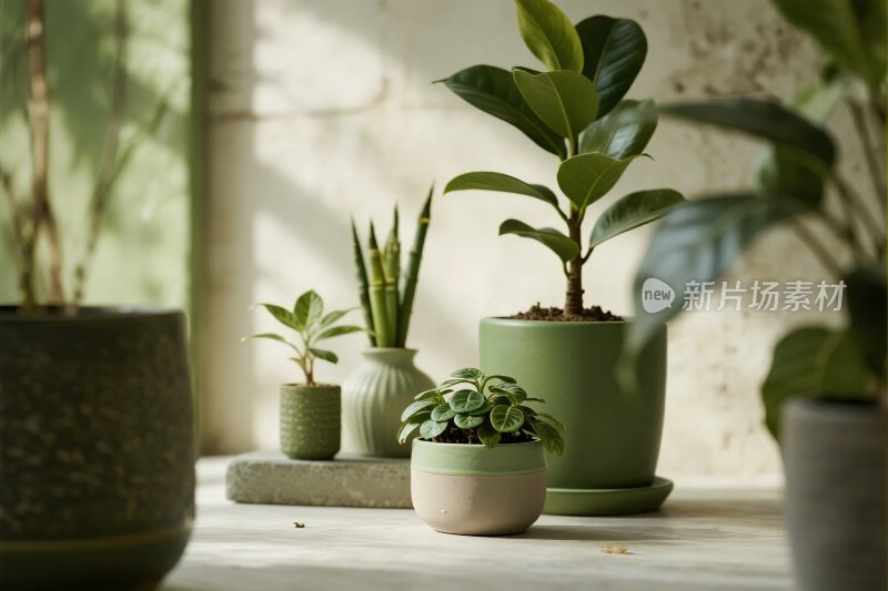 室内绿植布置照片