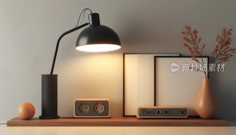 现代台灯设计