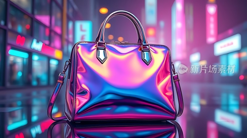 霓虹手提包