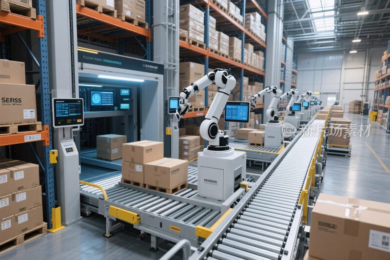 自动化仓库机器人系统