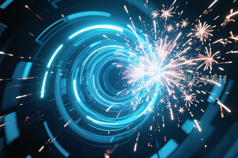 科技感环形光效特效