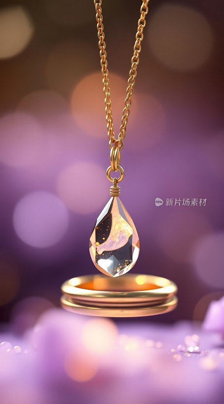 黄金项链与戒指