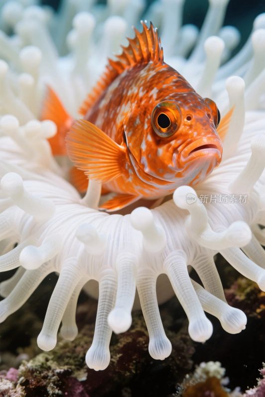 海洋生物与海葵摄影