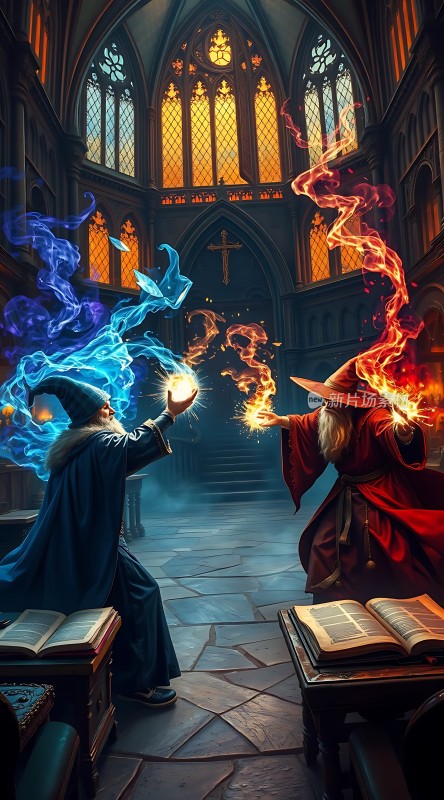 魔法对决冰与火的对决