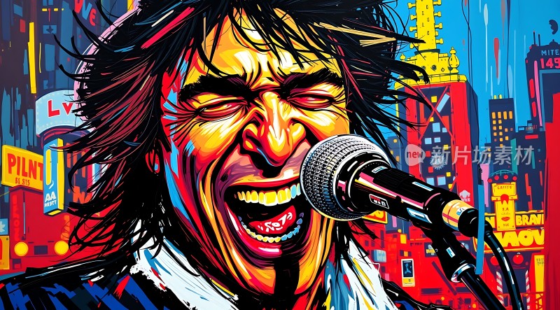 城市舞台上的激情演出