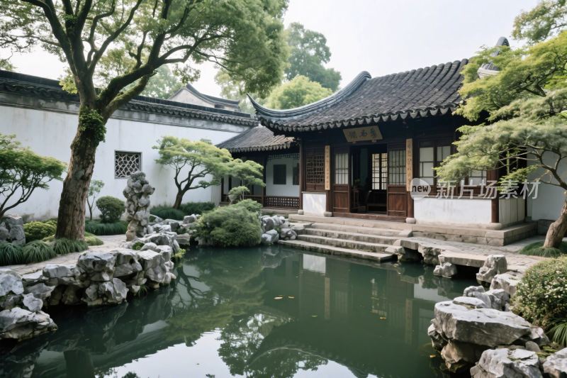 中式古典园林景观