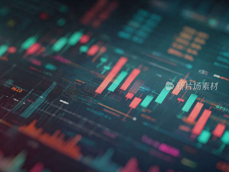 金融数据图表画面