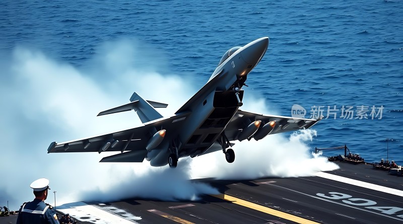 航母起飞战鹰