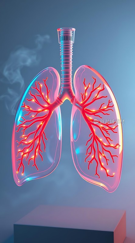 呼吸系统解剖图