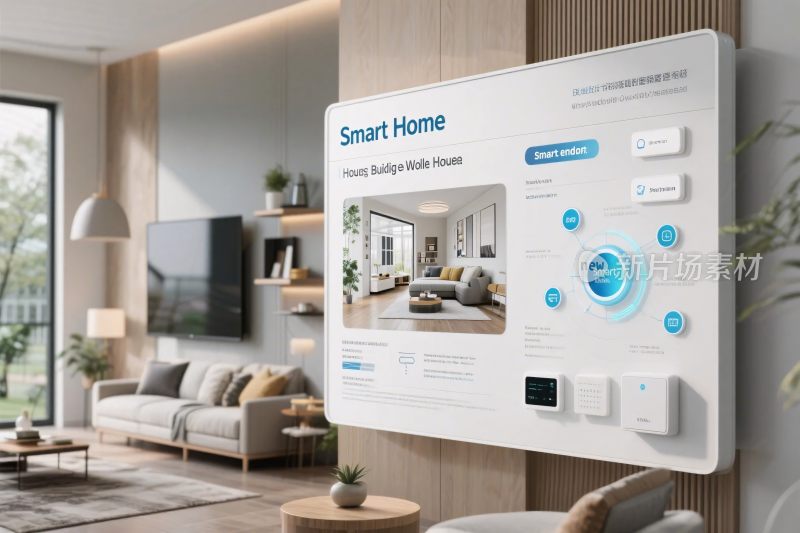 智能家居系统界面展示