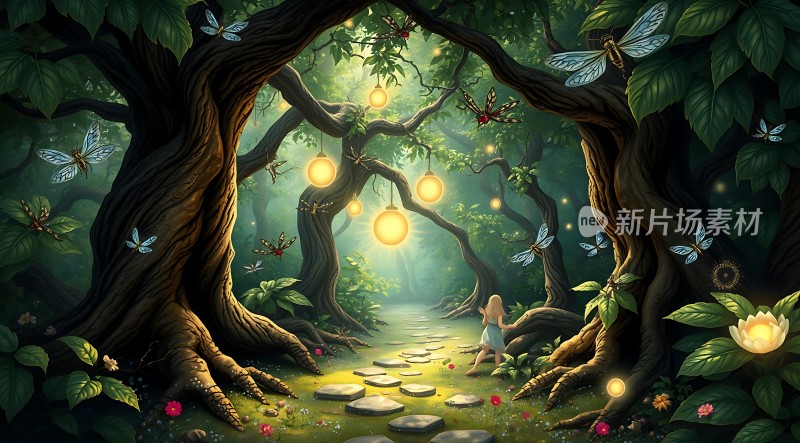 精灵森林秘境探险之旅