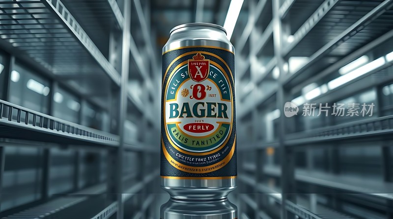 新片场素材啤酒罐