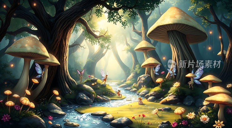 精灵森林秘境探险之旅