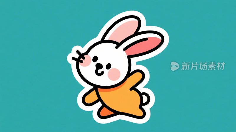 可爱卡通兔子形象