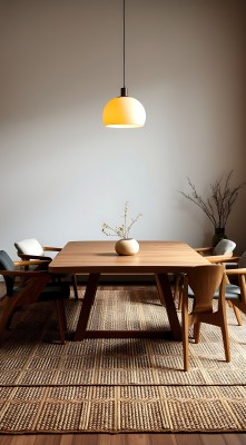 简约餐厅设计木质餐桌椅与吊灯营造温馨氛围 简约餐厅设计木质餐桌椅与吊灯营造温馨氛围