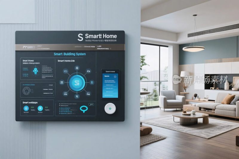 智能家居系统界面展示