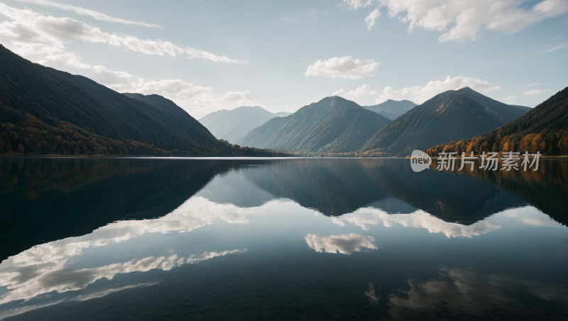 湖光山色高清风景风光图片