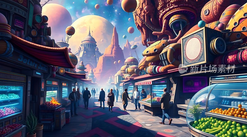 未来集市星际蔬果大集