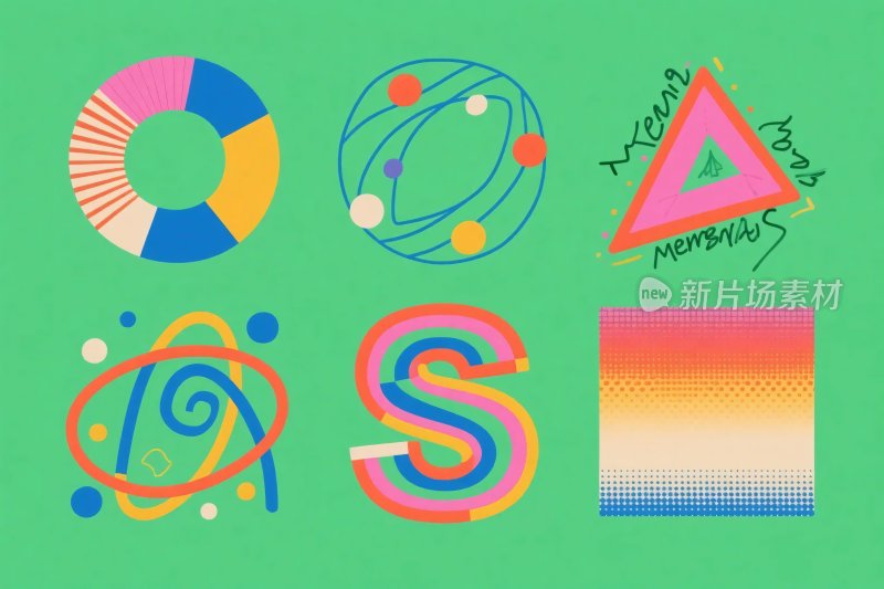 多彩图形设计集合