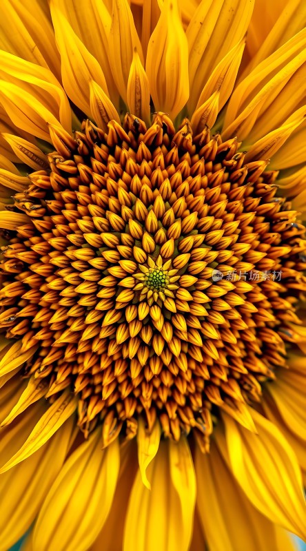 阳光下的向日葵绽放