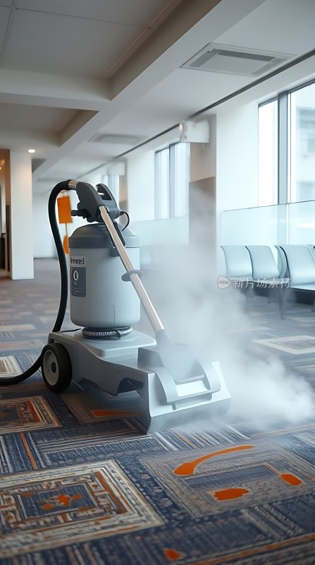 蒸汽清洁机高效除污地毯焕然一新！