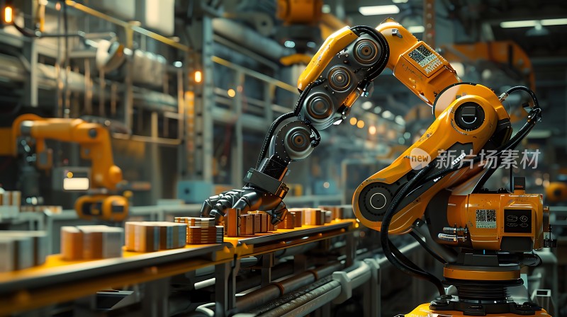 智能机械臂高效生产