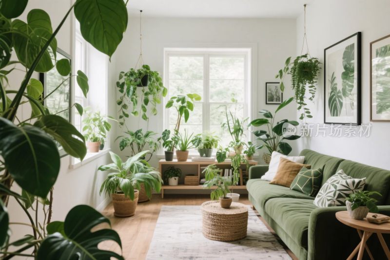 室内绿植装饰场景