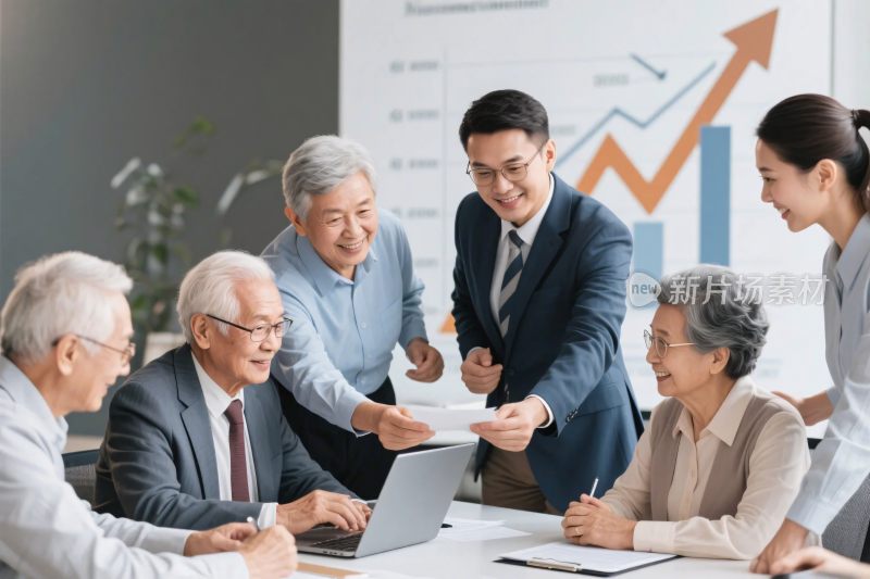 商务团队协作会议