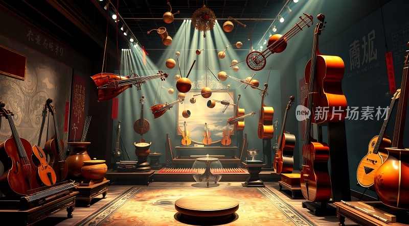乐器盛宴古典与现代交响