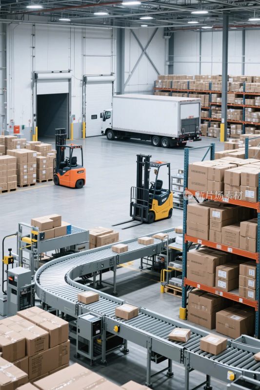 仓库货物搬运场景