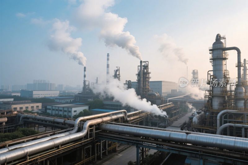 工业设施与管道场景