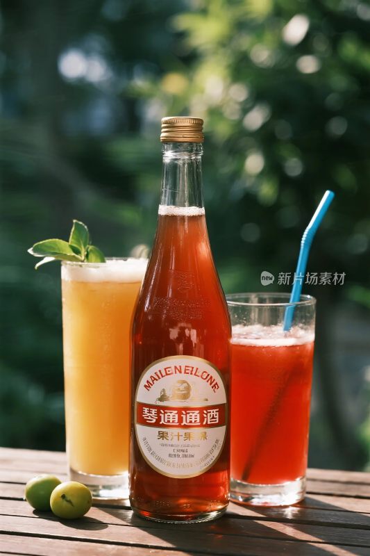 创意饮品展示图