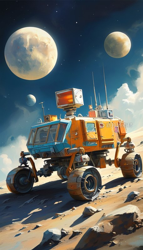 月球车模型图