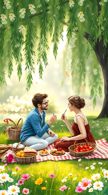 春日野餐浪漫时光