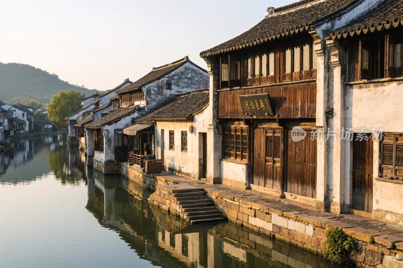 江南水乡古镇风光