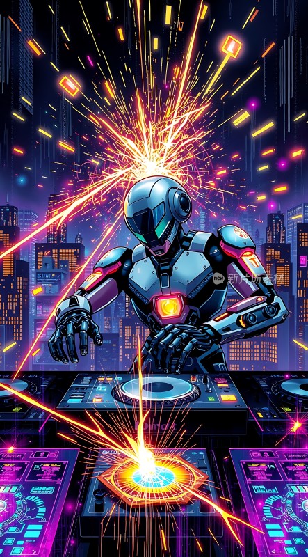 机器人DJ掌控未来夜店