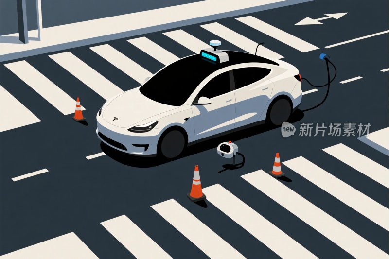 智能汽车路口测试场景