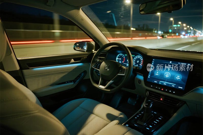 汽车内部驾驶场景