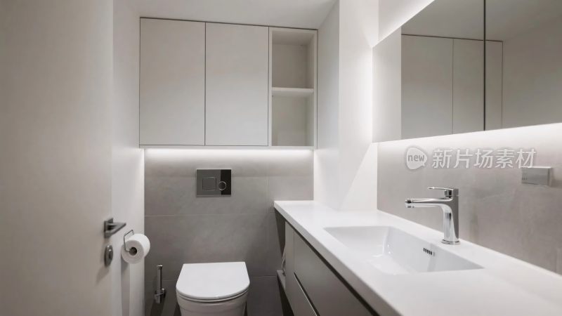 现代简约卫生间设计