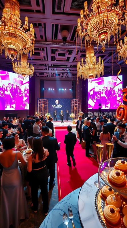 戛纳红毯盛宴星光璀璨华丽绽放！