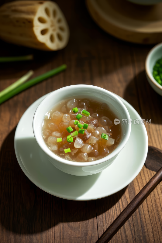 藕粉中国传统经典美食中式家常美味食物