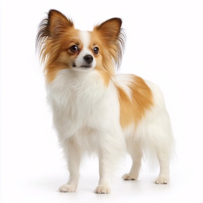 可爱蝴蝶犬宠物写真