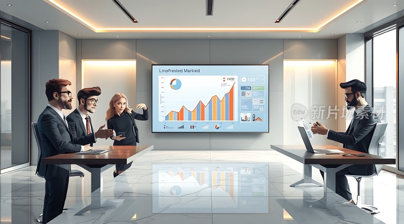 商务会议数据分析报告展示