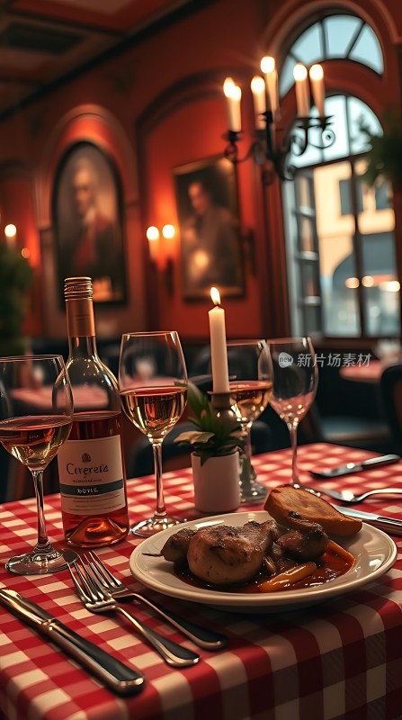 烛光晚餐浪漫时刻
