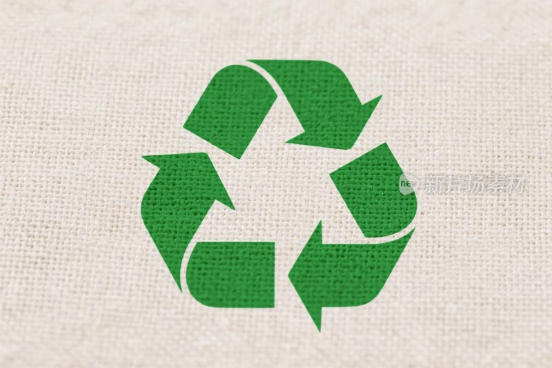 绿色回收循环标志