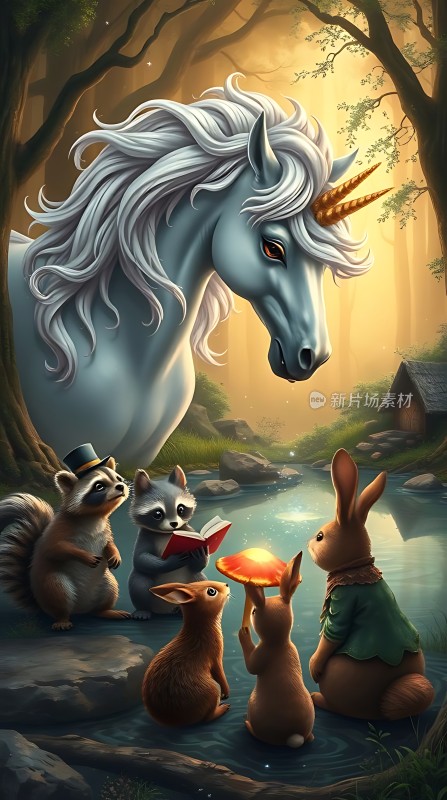 森林里的奇幻故事