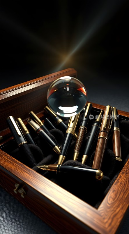 钢笔盒里的魔法水晶球