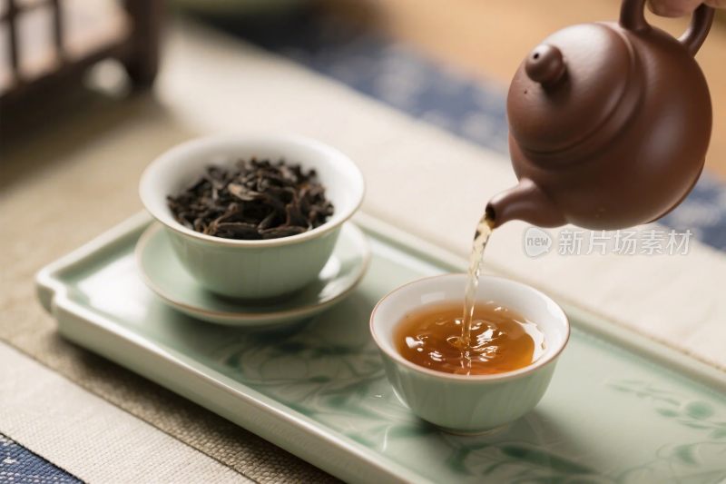 传统茶艺倒茶
